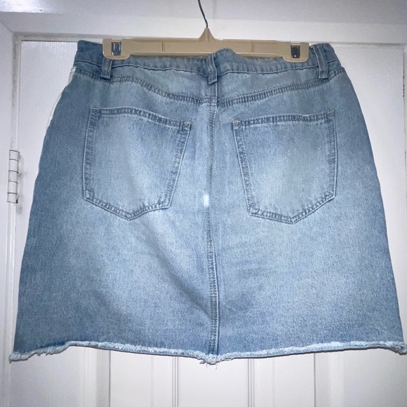 Denim Mini Skirt - Picture 2 of 3